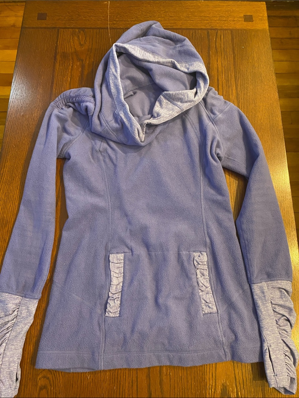 lululemon athletica Lavender Pullover Cowl Neck Sweater